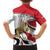 Personalized Egypt Revolution Day Family Matching Off Shoulder Short Dress and Hawaiian Shirt Coat Of Arms With Flag