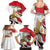 Personalized Egypt Revolution Day Family Matching Summer Maxi Dress and Hawaiian Shirt Coat Of Arms With Flag