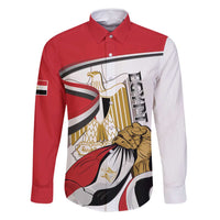 Personalized Egypt Revolution Day Family Matching Summer Maxi Dress and Hawaiian Shirt Coat Of Arms With Flag