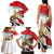Personalized Egypt Revolution Day Family Matching Tank Maxi Dress and Hawaiian Shirt Coat Of Arms With Flag