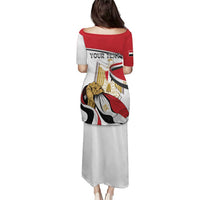 Personalized Egypt Revolution Day Puletasi Coat Of Arms With Flag