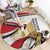 Egypt Revolution Day Round Carpet Coat Of Arms With Flag