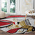 Egypt Revolution Day Round Carpet Coat Of Arms With Flag