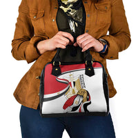 Egypt Revolution Day Shoulder Handbag Coat Of Arms With Flag