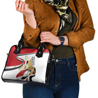 Egypt Revolution Day Shoulder Handbag Coat Of Arms With Flag