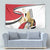 Egypt Revolution Day Tapestry Coat Of Arms With Flag