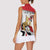 Personalized Egypt Revolution Day Women Sleeveless Polo Shirt Coat Of Arms With Flag