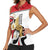 Personalized Egypt Revolution Day Women Sleeveless Polo Shirt Coat Of Arms With Flag