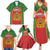 Personalized Morocco Throne Day Family Matching Summer Maxi Dress and Hawaiian Shirt King Lion Coat Of Arms