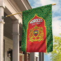 Personalized Morocco Throne Day Garden Flag King Lion Coat Of Arms