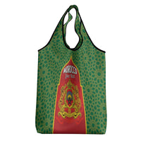 Personalized Morocco Throne Day Grocery Bag King Lion Coat Of Arms
