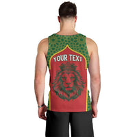 Personalized Morocco Throne Day Men Tank Top King Lion Coat Of Arms