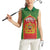 Personalized Morocco Throne Day Women Sleeveless Polo Shirt King Lion Coat Of Arms