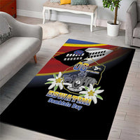 Eswatini Independece Day Area Rug Coat Of Arms With Map - Wonder Print Shop