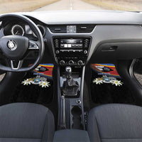 Eswatini Independece Day Car Mats Coat Of Arms With Map - Wonder Print Shop