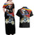 Personalized Eswatini Independece Day Couples Matching Off Shoulder Maxi Dress and Hawaiian Shirt Coat Of Arms With Map - Wonder Print Shop