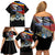 Personalized Eswatini Independece Day Family Matching Off Shoulder Short Dress and Hawaiian Shirt Coat Of Arms With Map - Wonder Print Shop