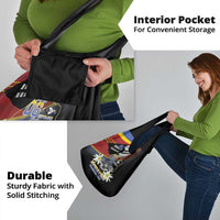 Eswatini Independece Day Grocery Bag Coat Of Arms With Map - Wonder Print Shop