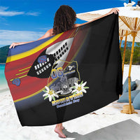 Eswatini Independece Day Sarong Coat Of Arms With Map - Wonder Print Shop