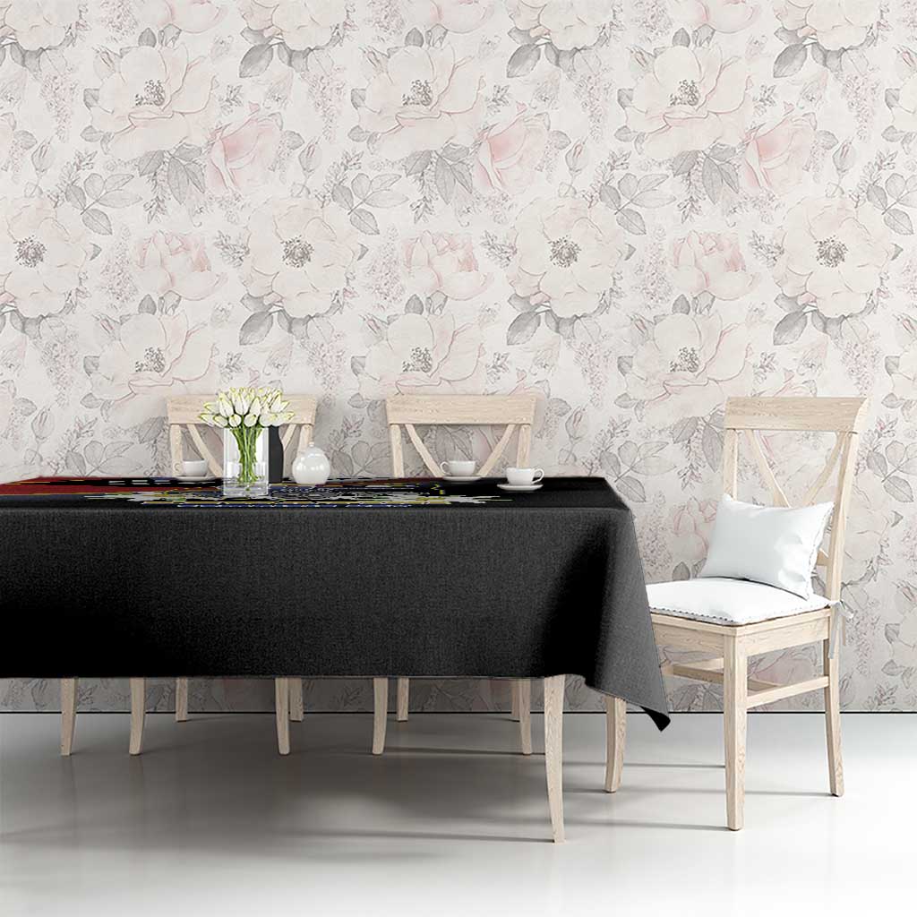 Eswatini Independece Day Tablecloth Coat Of Arms With Map - Wonder Print Shop