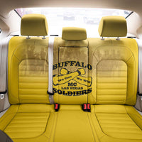 African American Buffalo Soldier Back Car Seat Cover We Can We Will - Yellow - Wonder Print Shop