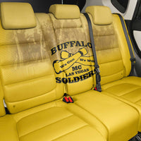 African American Buffalo Soldier Back Car Seat Cover We Can We Will - Yellow - Wonder Print Shop