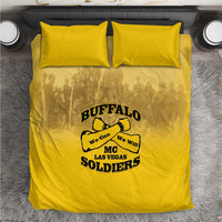 African American Buffalo Soldier Bedding Set We Can We Will - Yellow - Wonder Print Shop