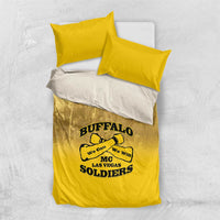 African American Buffalo Soldier Bedding Set We Can We Will - Yellow - Wonder Print Shop