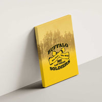 African American Buffalo Soldier Canvas Wall Art We Can We Will - Yellow - Wonder Print Shop