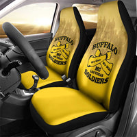 African American Buffalo Soldier Car Seat Cover We Can We Will - Yellow - Wonder Print Shop