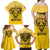 Personalized African American Buffalo Soldier Family Matching Off Shoulder Maxi Dress and Hawaiian Shirt We Can We Will - Yellow - Wonder Print Shop