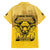 Personalized African American Buffalo Soldier Family Matching Short Sleeve Bodycon Dress and Hawaiian Shirt We Can We Will - Yellow - Wonder Print Shop
