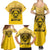 Personalized African American Buffalo Soldier Family Matching Summer Maxi Dress and Hawaiian Shirt We Can We Will - Yellow - Wonder Print Shop