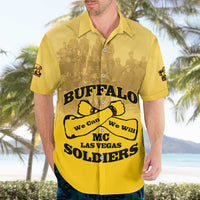 Personalized African American Buffalo Soldier Hawaiian Shirt We Can We Will - Yellow - Wonder Print Shop