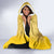 African American Buffalo Soldier Hooded Blanket We Can We Will - Yellow - Wonder Print Shop