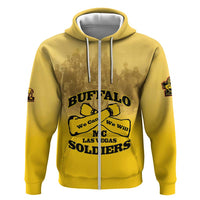Personalized African American Buffalo Soldier Hoodie We Can We Will - Yellow - Wonder Print Shop