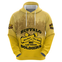 Personalized African American Buffalo Soldier Hoodie We Can We Will - Yellow - Wonder Print Shop