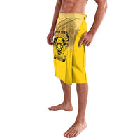 Personalized African American Buffalo Soldier Lavalava We Can We Will - Yellow - Wonder Print Shop