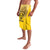 Personalized African American Buffalo Soldier Lavalava We Can We Will - Yellow - Wonder Print Shop