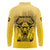 Personalized African American Buffalo Soldier Long Sleeve Polo Shirt We Can We Will - Yellow - Wonder Print Shop