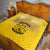 African American Buffalo Soldier Quilt We Can We Will - Yellow - Wonder Print Shop