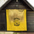 African American Buffalo Soldier Quilt We Can We Will - Yellow - Wonder Print Shop