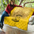 African American Buffalo Soldier Quilt We Can We Will - Yellow - Wonder Print Shop