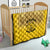 African American Buffalo Soldier Quilt We Can We Will - Yellow - Wonder Print Shop