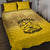 African American Buffalo Soldier Quilt Bed Set We Can We Will - Yellow - Wonder Print Shop
