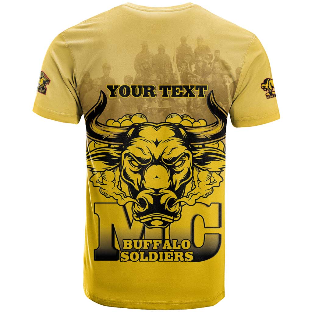 Personalized African American Buffalo Soldier T Shirt We Can We Will - Yellow - Wonder Print Shop