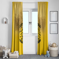 African American Buffalo Soldier Window Curtain We Can We Will - Yellow - Wonder Print Shop