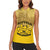 Personalized African American Buffalo Soldier Women Sleeveless Polo Shirt We Can We Will - Yellow - Wonder Print Shop