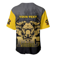Personalized African American Buffalo Soldier Baseball Jersey We Can We Will - Black - Wonder Print Shop