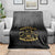 African American Buffalo Soldier Blanket We Can We Will - Black - Wonder Print Shop